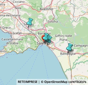 Mappa Via Marino Paglia, 84125 Salerno SA, Italia (21.381)
