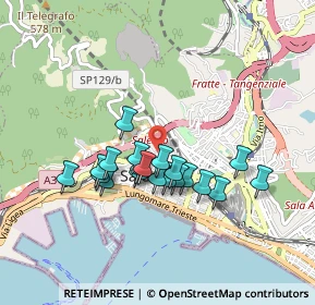 Mappa Via Cesare Battisti, 84125 Salerno SA, Italia (0.774)