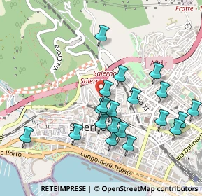 Mappa Via Cesare Battisti, 84125 Salerno SA, Italia (0.5235)