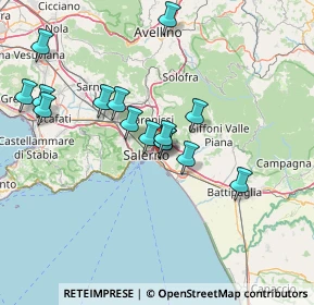 Mappa Via Panoramica, 84135 Salerno SA, Italia (14.252)