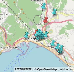 Mappa Via Bonaventura Poerio, 84125 Salerno SA, Italia (1.69625)