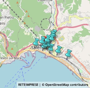 Mappa Via Bonaventura Poerio, 84125 Salerno SA, Italia (0.84833)