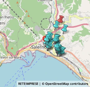 Mappa Via Bonaventura Poerio, 84125 Salerno SA, Italia (1.118)