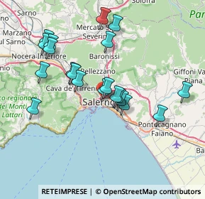 Mappa Via Centola Giovanni, 84125 Salerno SA, Italia (7.561)