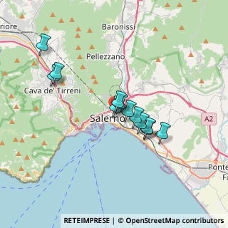 Mappa Via Bonaventura Poerio, 84125 Salerno SA, Italia (3.005)