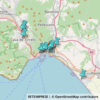 Mappa Via Bonaventura Poerio, 84125 Salerno SA, Italia (3.00455)