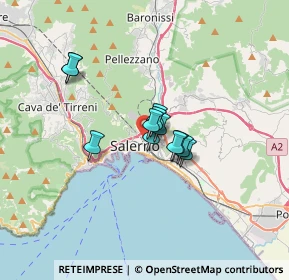 Mappa Via Centola Giovanni, 84125 Salerno SA, Italia (2.17583)