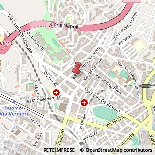 Mappa Via Giovanni Lanzalone, 8, 84125 Salerno, Salerno (Campania)