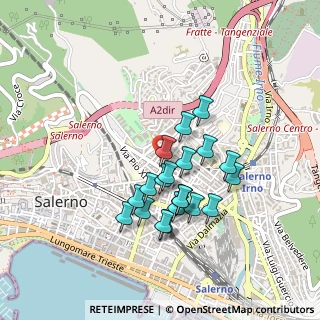 Mappa Via Giovanni Lanzalone, 84125 Salerno SA, Italia (0.4085)
