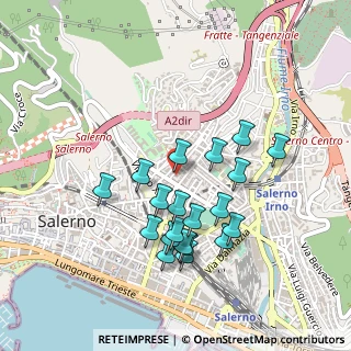 Mappa Via Giovanni Lanzalone, 84125 Salerno SA, Italia (0.4635)