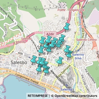 Mappa Via Giovanni Lanzalone, 84125 Salerno SA, Italia (0.3415)