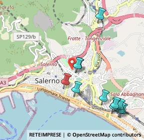 Mappa Via Giovanni Lanzalone, 84127 Salerno SA, Italia (1.25182)