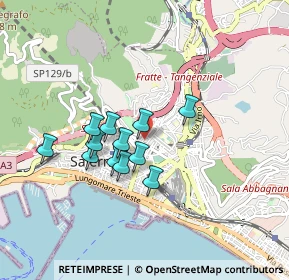 Mappa Via Giovanni Lanzalone, 84127 Salerno SA, Italia (0.72583)
