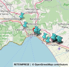 Mappa Via Marino Paglia, 84126 Salerno SA, Italia (8.2025)