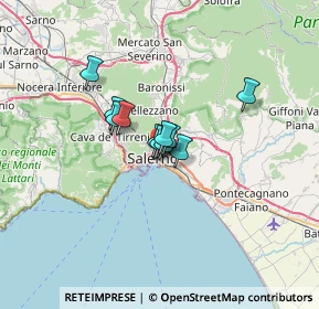 Mappa Via del Carmine, 84125 Salerno SA, Italia (3.73273)