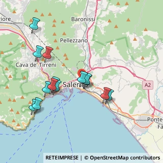 Mappa Via Giovanni Lanzalone, 84127 Salerno SA, Italia (4.07857)