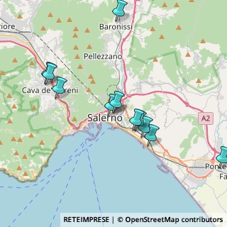 Mappa Via del Carmine, 84125 Salerno SA, Italia (4.19818)