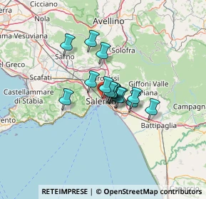 Mappa Via del Carmine, 84125 Salerno SA, Italia (8.056)