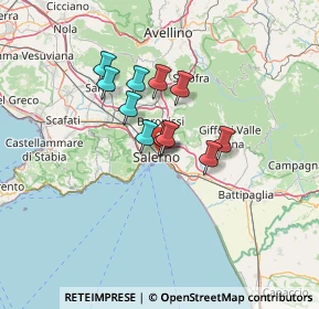 Mappa Via Giovanni Lanzalone, 84125 Salerno SA, Italia (9.77636)