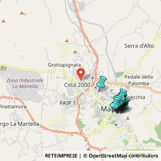 Mappa Via Francesco Cilea, 75100 Matera MT, Italia (2.67188)