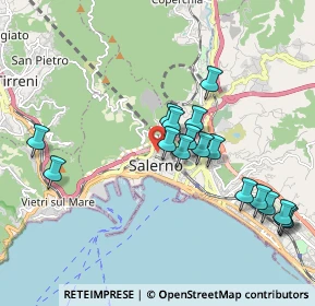 Mappa Via Camillo Sorgente, 84125 Salerno SA, Italia (2.06706)