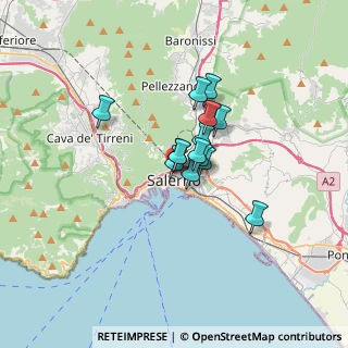 Mappa Via Camillo Sorgente, 84125 Salerno SA, Italia (2.09857)