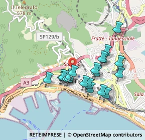 Mappa Via Camillo Sorgente, 84125 Salerno SA, Italia (0.839)