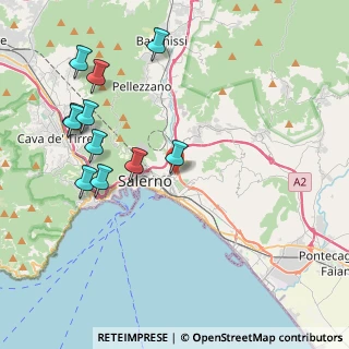 Mappa Via Nicola Petrosino, 84135 Salerno SA, Italia (4.86636)