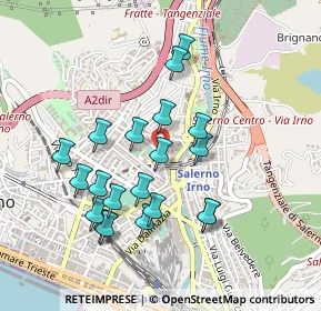 Mappa Via Paolo Vocca Astronomo, 84122 Salerno SA, Italia (0.4745)