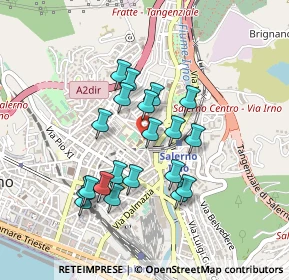 Mappa Via Paolo Vocca, 84126 Salerno SA, Italia (0.411)