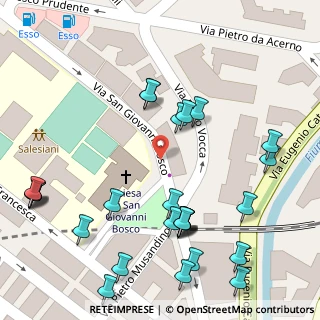 Mappa Via Paolo Vocca, 84126 Salerno SA, Italia (0.08148)