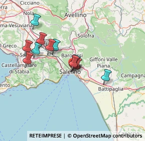 Mappa Via Paolo Vocca Astronomo, 84122 Salerno SA, Italia (12.6425)