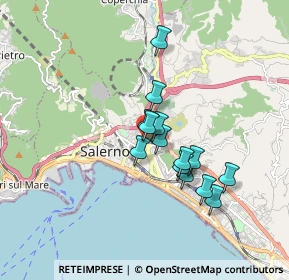 Mappa Via Paolo Vocca Astronomo, 84122 Salerno SA, Italia (1.41143)