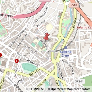 Mappa Via San Giovanni Bosco, 37, 84126 Salerno, Salerno (Campania)