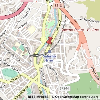 Mappa Via Irno, 77, 84135 Salerno, Salerno (Campania)