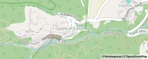 Mappa Cava de’ Tirreni