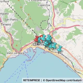 Mappa Via Principessa Sichelgaita, 84125 Salerno SA, Italia (0.97455)