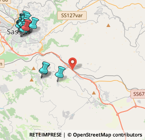 Mappa Strada Statale 131 Carlo Felice, 07030 Cargeghe SS, Italia (6.7395)