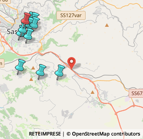 Mappa Strada Statale 131 Carlo Felice, 07030 Cargeghe SS, Italia (6.07727)