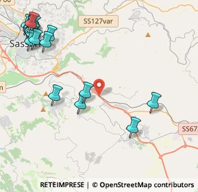 Mappa Strada Statale 131 Carlo Felice, 07030 Cargeghe SS, Italia (6.31368)