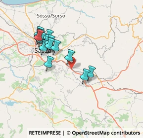 Mappa Strada Statale 131 Carlo Felice, 07030 Cargeghe SS, Italia (7.22938)