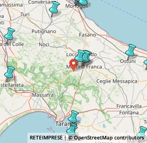 Mappa Strada Porcile Palesi Zona F, 74015 Martina Franca TA, Italia (26.83684)