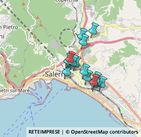 Mappa Via del Carmine, 84124 Salerno SA, Italia (1.11333)