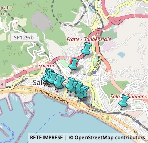 Mappa Via del Carmine, 84124 Salerno SA, Italia (0.80933)