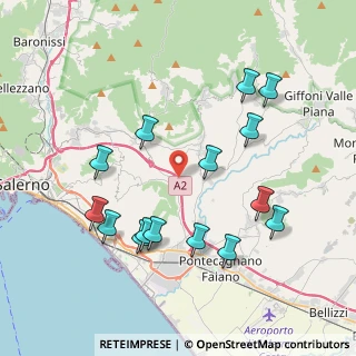 Mappa Via Tora di Filetta, 84090 San Mango Piemonte SA, Italia (4.43133)
