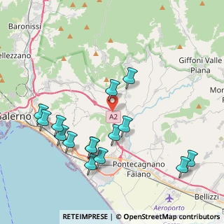 Mappa Via Tora di Filetta, 84090 San Mango Piemonte SA, Italia (4.764)