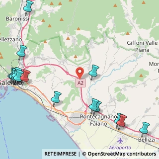 Mappa Via Tora di Filetta, 84090 San Mango Piemonte SA, Italia (6.91294)