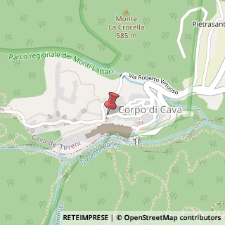 Mappa Via Raffaele Luciano, 14, 84013 Cava de' Tirreni, Salerno (Campania)