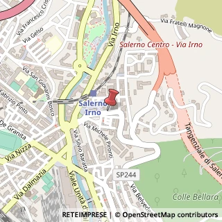 Mappa Via de Falco Giovanni, 1, 84100 Salerno, Salerno (Campania)