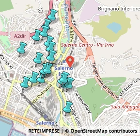 Mappa Via Vitagliano Giovanni Battista, 84135 Salerno SA, Italia (0.5205)